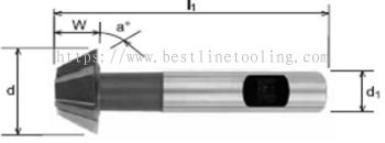 Inverted Dovetail Cutters (HSS COBALT)