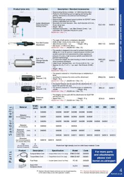 Nakanishi (NSK) Espert 500 - Attachments