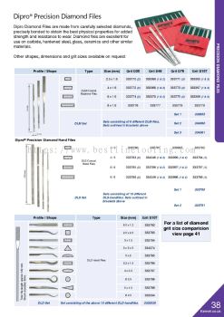 Precision Diamond files