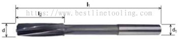 KCT Parallel Shank Chucking Reamer (CARBIDE)