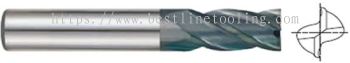 4 Flute, Carbide End Mill - Standard Length