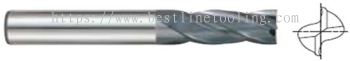 2 & 4 Flute, Carbide End Mill - Extra Long Series