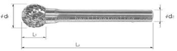 Rotary Burrs - Ball Shape (Form D)