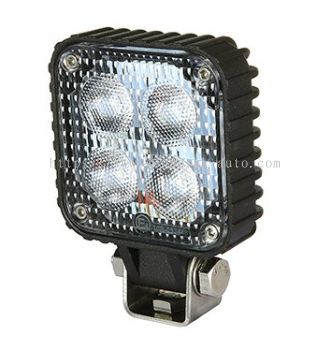 QL9840S-4 Water/dustproof LED Work Light with IP67 74(W)X74(L)X30(H)