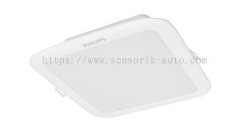 PHILIPS ESSENTIAL SMARTBRIGHT SQUARE DOWNLIGHT G3 DN027B LED9/NW 12W 220-240V D150 RD 1200LM
