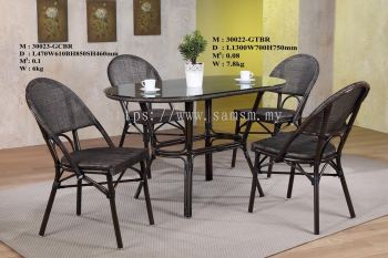 SL-G30022 TABLE/G30023CHAIR  Garden Set Chairs and Table