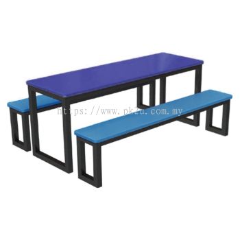 FRP-D2S-6 - 6 Canteen Table Seater Set