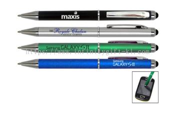 PM005 Touch Screen Stylus Plastic Ball Pen_ Twist Action