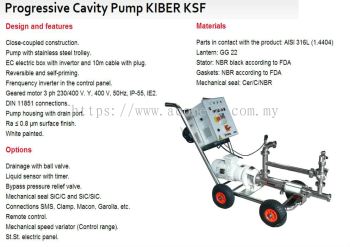 Progressive Cavity Pump KIBER KSF