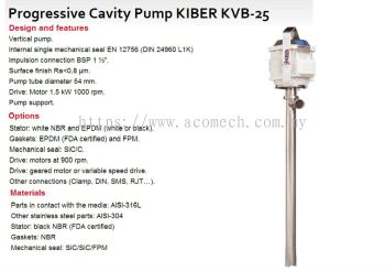 Progressive Cavity Pump KIBER KVB-25