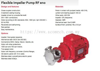 Flexible Impeller Pump RF eno