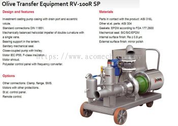 Olive Transfer Equipment RV-100R SP