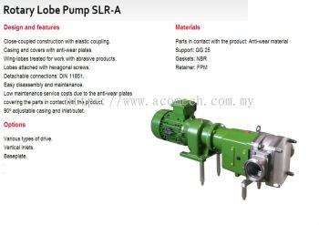 Rotary Lobe Pump SLR-A