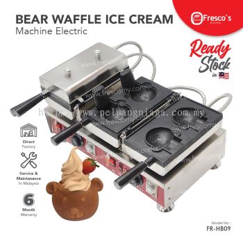 Bear Waffle Ice Cream Maker Electric