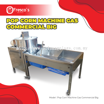 Pop Corn Machine Gas Commercial Big 