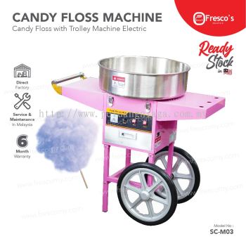 Fresco Candy Floss Machine SC-M03