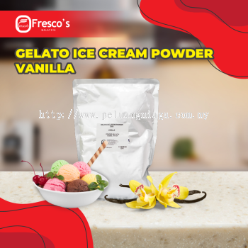 Gelato Hard Ice Cream Powder 1KG VANILLA
