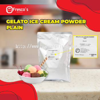 Gelato Hard Ice Cream Powder 1KG PLAIN