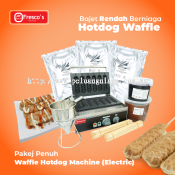 Waffle Hotdog Electric Machine Package