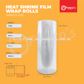25cm POF Heat Shrink Film