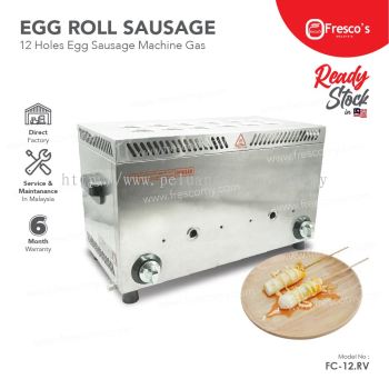 SOSTEL GAS EGG ROLL SAUSAGE 12 HOLES