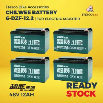 Electric Scooterbike CHILWEE Battery 48V12AH 4pcs