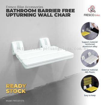 Bathroom Barrier Free Upturning Wall Chair Bathroom Health Accessories