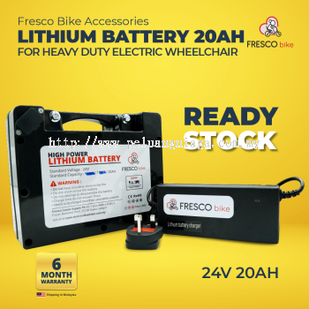 Battery Lithium 24V20AH Electric Wheelchair Battery Replacement Best Wheelchair