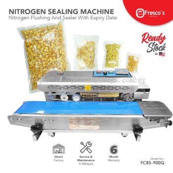 Nitrogen Sealing Machine Nitrogen Flushing and Sealer with expiry date