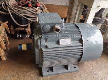 Second hand Siemens 100hp 4poles three phase foot mounted motor