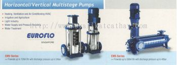 Euroflo Horizontal / Vertical Multistage Pump