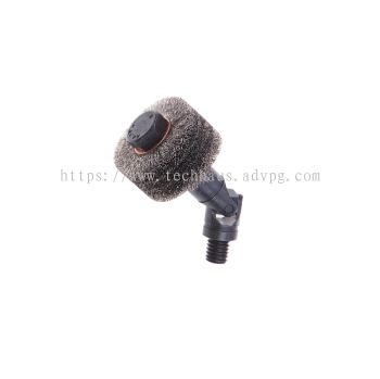 Straight Tube Wheel Brush Assembly