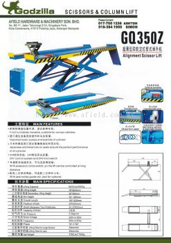 Alignment Scissor Lift - GQ350Z