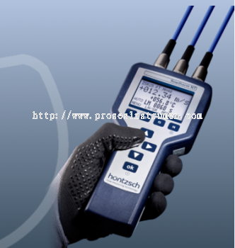 Handheld Flowtherm NT - In combination with Flow sensors FA,VA,TA,PT100 and others