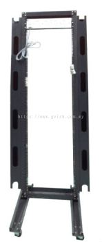 GrowV 2 post Open Rack with Trunking