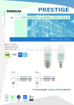 LED Premium Stick Bulbs 4W