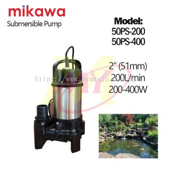 Mikawa 2" Submersible Pump [50PS-200 | Code: 9823] [50PS-400 | Code: 9939]