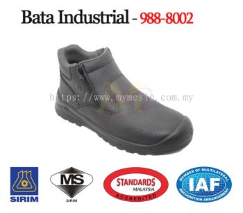 Bata Industrial 988-8002 Safety Shoes (High Cut) - Zip [Code: 10018]