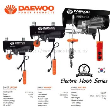 Daewoo Electric Chain Hoist Series Max 1000KG