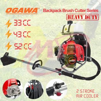 OGAWA Brush Cutter Series Mesin Potong Rumput 33CC / 43CC / 52CC (Heavy Duty)