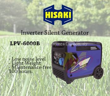Hisaki LPV-6000B Silence Inverter Generator 6000W