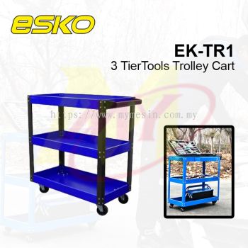 ESKO EK-TR1 Tools Cart Trolley - 3 Tier