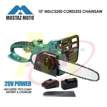 Mostaz Moto MSLCS250 250mm/10" Cordless Chainsaw 20V