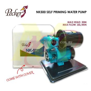 Pecker NH500 Self Priming Water Pump 450W 0.65HP
