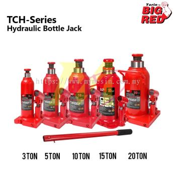 Big Red Hydraulic Bottle Jack 3-20 Ton [Code: 2845/ 2846/ 2847/ 5351/ 2848]