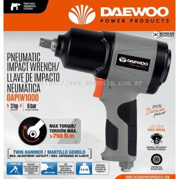 DAEWOO DAPIW-1000 1/2" Pneumatic Impact Wrench