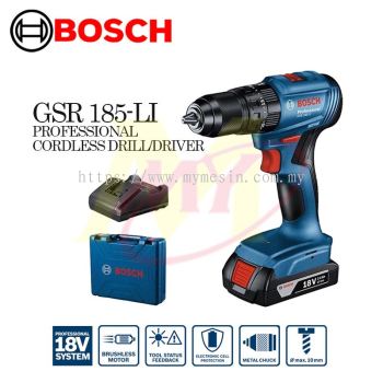 BOSCH GSR-185LI Professional Cordless Drill 18V