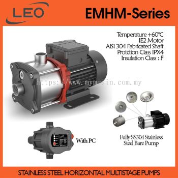 LEO EMHM-Series Stainless Steel Horizontal Multistage Pumps