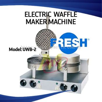 FRESH UWB-2 Electric Waffle Maker Machine 1000W 240V