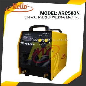 MELLO ARC500N (IGBT) Inverter ARC Welding Machine 415V